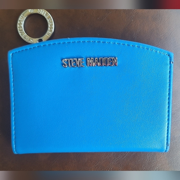 Steve Madden Blue Color Wallet - Picture 1 of 11